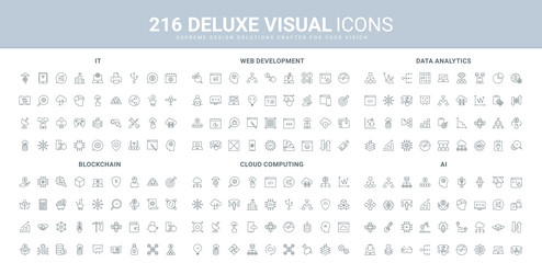 website mobile app development data analysis vector image