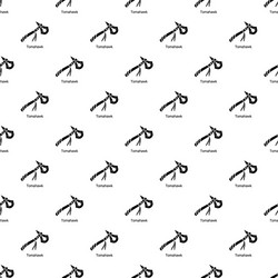 tomahawk pattern seamless vector image