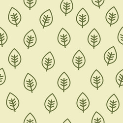 Listovi pattern vector