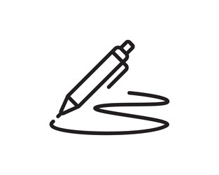 note icon sign paper message or document page vector image