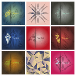 abstract creative concept multicolored background vector image