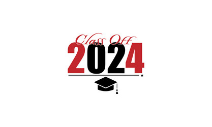text message to commend the class of 2024 vector image