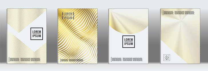 geometric line pattern for poster design vector image
