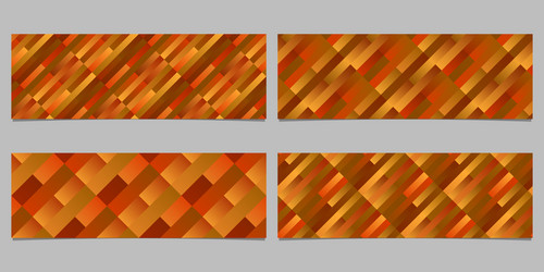 abstract gradient stripe pattern banner template vector image