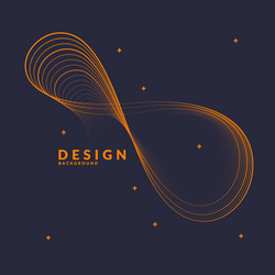 abstract background with dynamic waves vector image