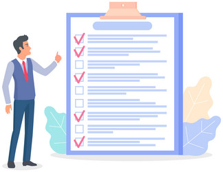 month scheduling to do list time management vector image