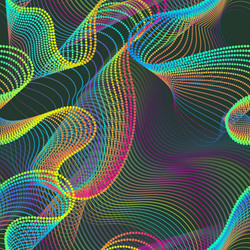 urban seamless pattern iridescent array vector image