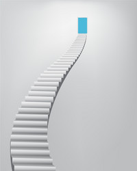 stairway to the heaven door vector