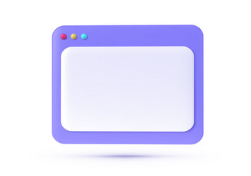 flat 3d http for site design website template vector image