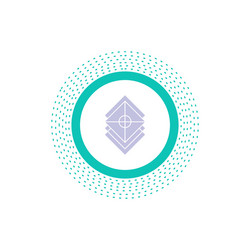 arrange design layers stack layer glyph icon vector image
