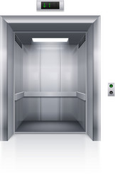 elevator doors vector