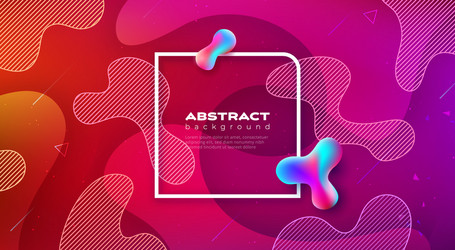 liquid color background design fluid gradient vector image