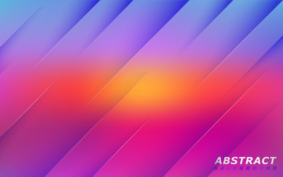 minimalism abstract colorful gradient background vector image