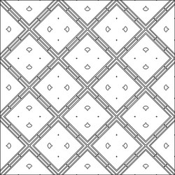 geometric pattern with triangular elements vector image
