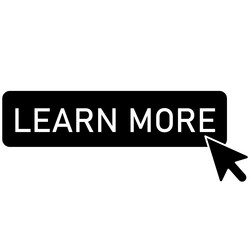 learn more button buttons with cursor sign click vector image