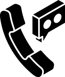 Incoming call Royalty Free Vector Image - VectorStock