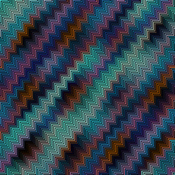 geometric abstract pattern in low poly style vector image