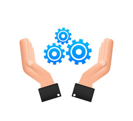 system software update or upgrade concept vector image