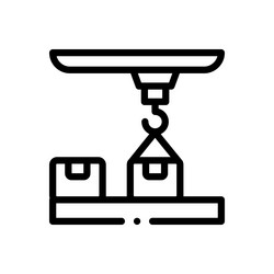 picker icon thin linear style design isolated vector image