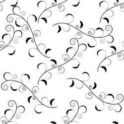 abstract twig pattern for print and textiles etc vector image