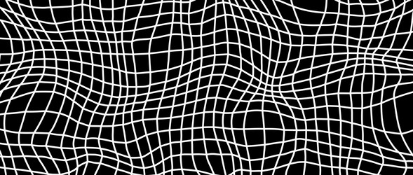 distorted outline wireframe background abstract vector image