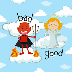 Opposites Good Bad Vector Images (over 260)