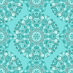 seamless background with abstract ethnic pattern vector image