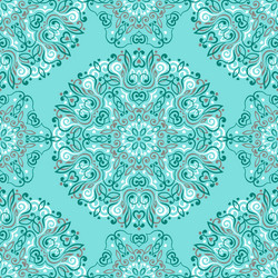 Seamless background with abstract ethnic pattern vector