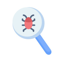 bug catcher malware virus scan searching single vector image