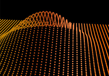 data slice in volume function point vector image
