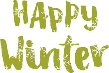 christmas and winter theme poster Vector Image