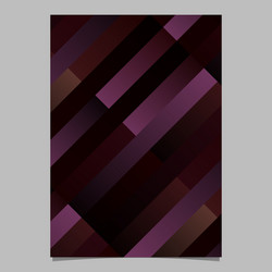 gradient colorful trendy diagonal rectangle flyer vector image