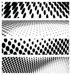Halftone Pattern Background vector image
