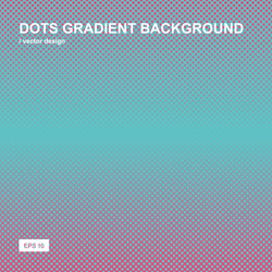 color gradient halftone background dots texture vector image