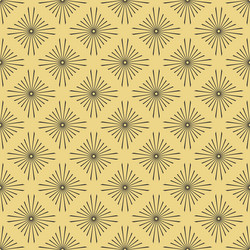 Geometric pattern with lines in shape vector