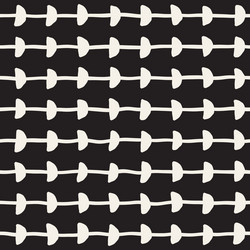 seamless pattern with hand drawn lines abstract vector image