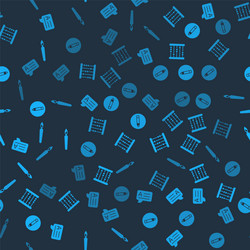 set speech bubbles with answer abacus pencil vector image