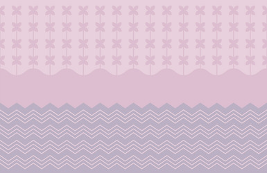 Cute seamless pattern with geometric stylized vector