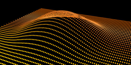data slice in volume function point vector image