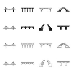 isolated object connection and design symbol vector image