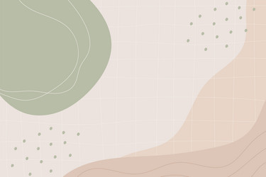 hand drawn abstract background with flat design vector image