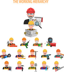 Engineer concept icon Royalty Free Vector Image