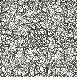 seamless pattern with abstract ornament vector image