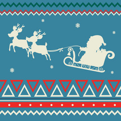 christmas sweater seamless pattern vector