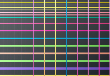 random color mesh grid lattice grating vector image
