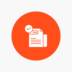 check checklist feature featured features vector image