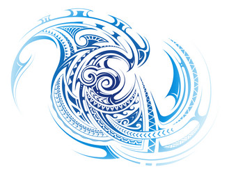 Abstract Water Wave Tattoo Vector Images (over 930)