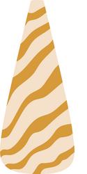 wavy lines create a mesmerizing pattern vector image