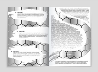 abstract layout background set for art vector image