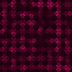abstract background of multicolored pentagons vector image